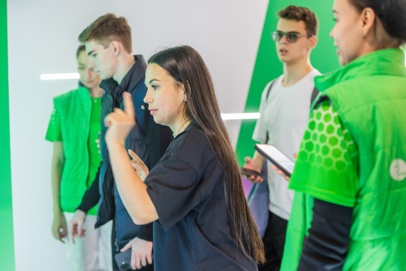 Промозона «МегаФона» перед матчем «Зенит» — «Спартак»