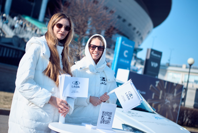 Фан-Променад перед матчем «Зенит» — «Спартак»