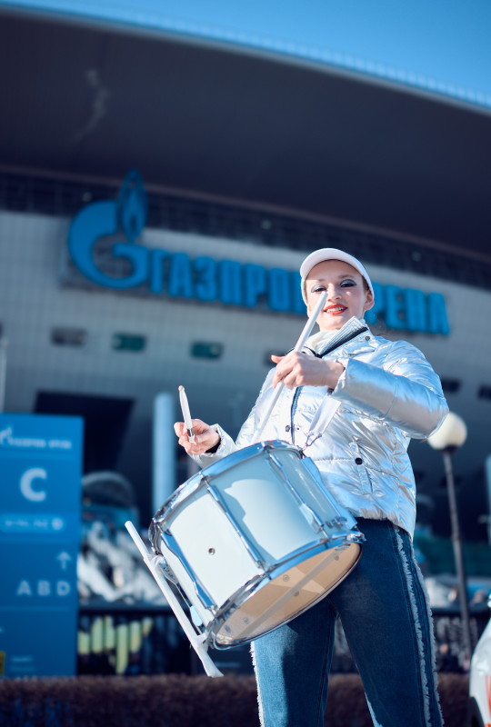 Фан-Променад перед матчем «Зенит» — «Спартак»