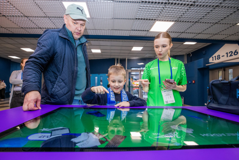 Промозона «МегаФона» перед матчем «Зенит» — «Спартак»