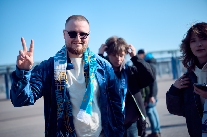 Фан-Променад перед матчем «Зенит» — «Спартак»