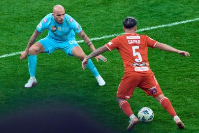 Фотоблог: матч «Зенит» — «Спартак»