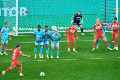 Фотоблог: матч «Зенит» — «Спартак»