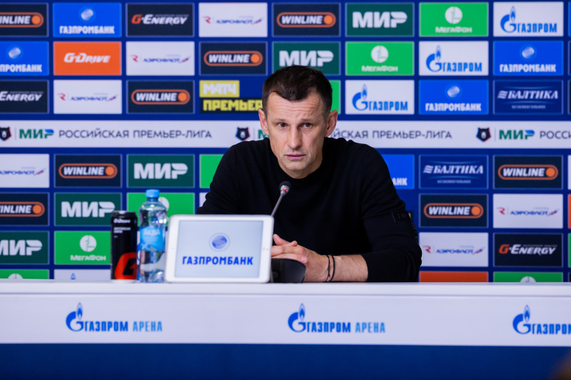 Пресс-конференция после матча Мир Российская Премьер-Лига 2025/26, «Зенит» — «Спартак»