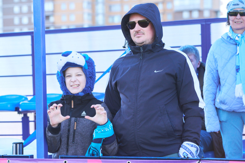 Болельщики на матче «Зенит» — «Звезда-2005»