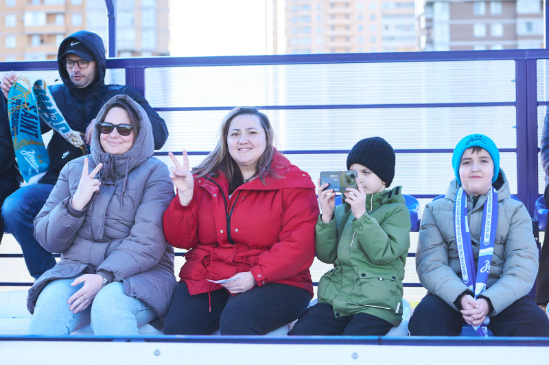 Болельщики на матче «Зенит» — «Звезда-2005»