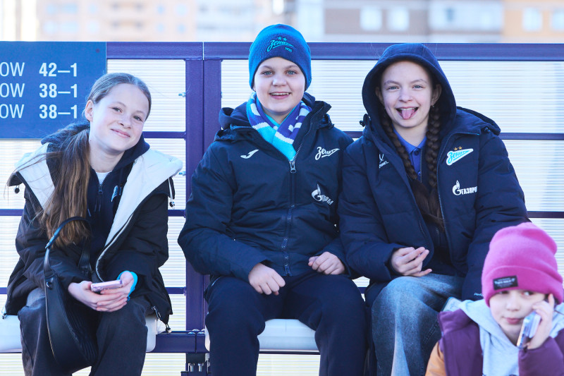 Болельщики на матче «Зенит» — «Звезда-2005»