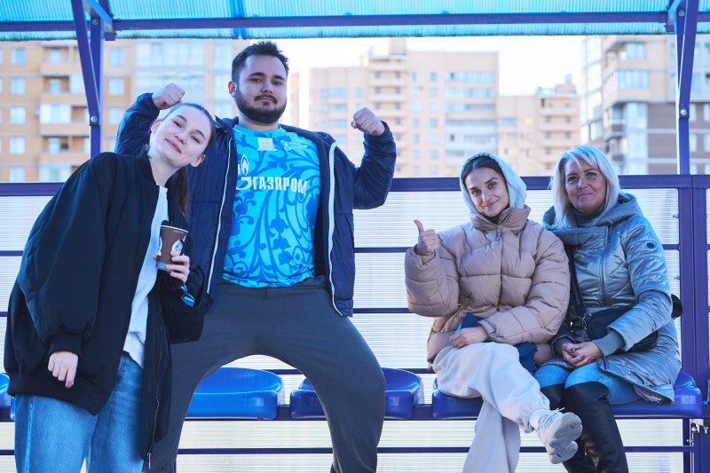 Болельщики на матче «Зенит» — «Звезда-2005»