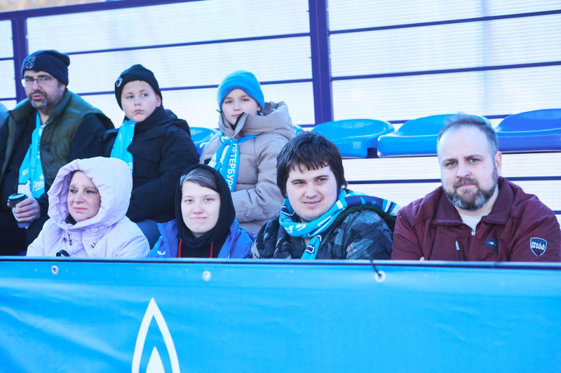 Болельщики на матче «Зенит» — «Звезда-2005»