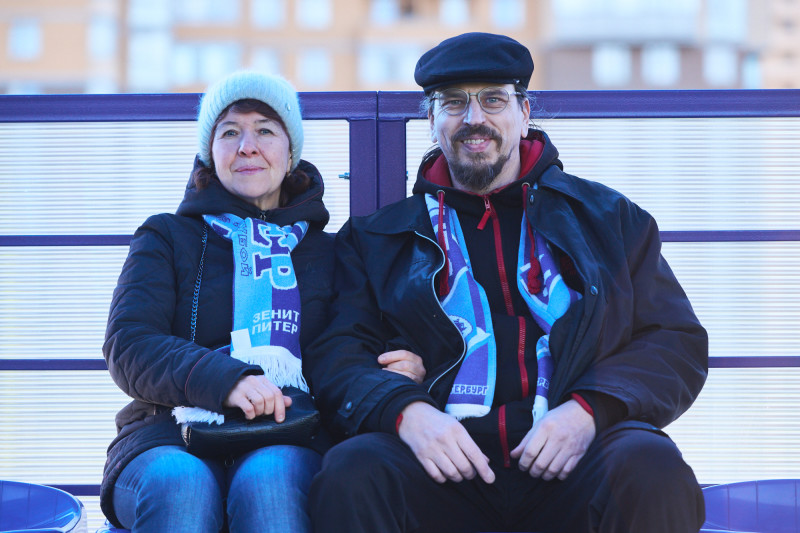 Болельщики на матче «Зенит» — «Звезда-2005»