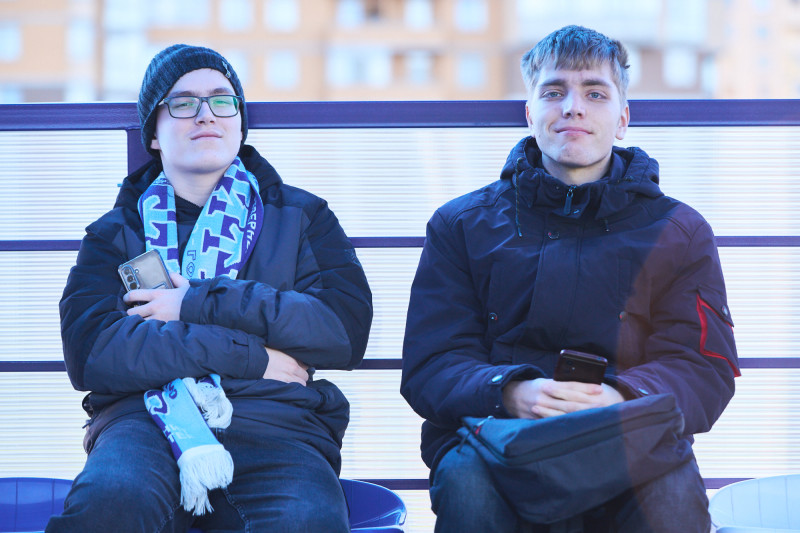 Болельщики на матче «Зенит» — «Звезда-2005»