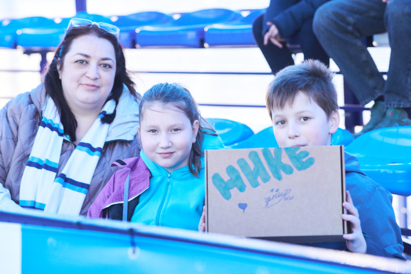 Болельщики на матче «Зенит» — «Звезда-2005»