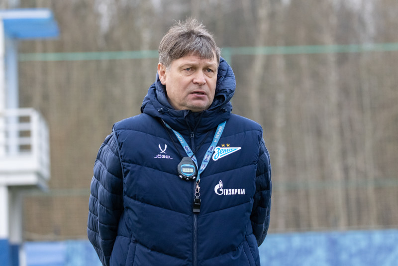 Тренировка «Зенита»-2012 после сборов в Катаре