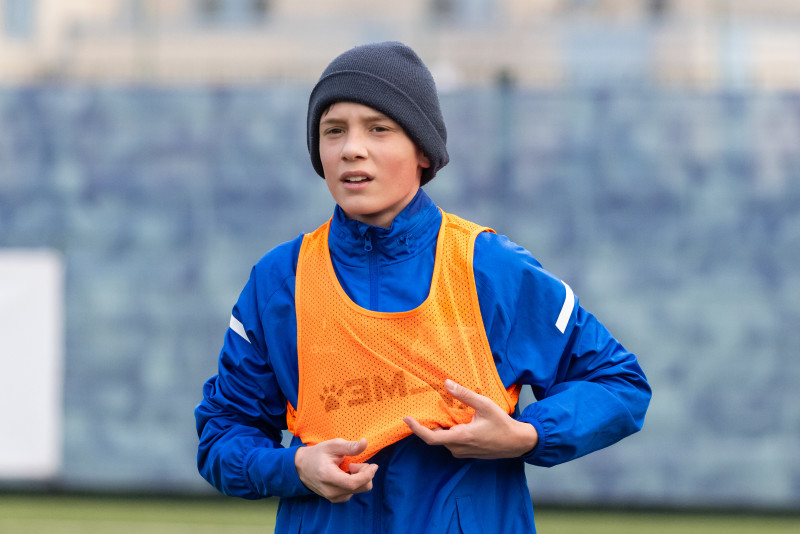 Тренировка «Зенита»-2012 после сборов в Катаре