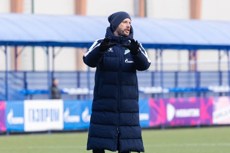 Тренировка «Зенита»-2012 после сборов в Катаре