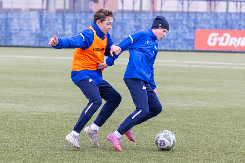 Тренировка «Зенита»-2012 после сборов в Катаре