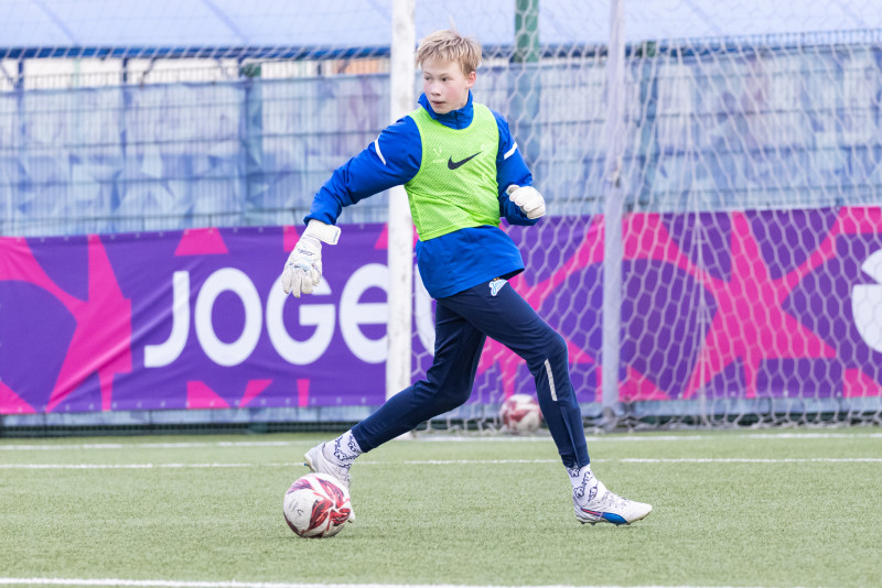 Тренировка «Зенита»-2012 после сборов в Катаре