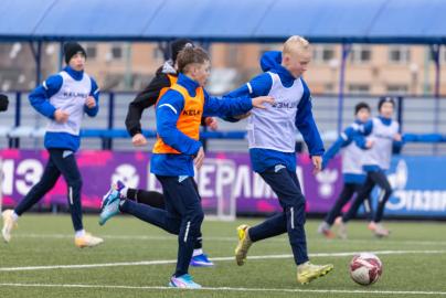 Тренировка «Зенита»-2012 после сборов в Катаре