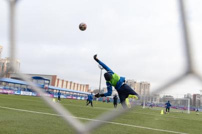 Тренировка «Зенита»-2012 после сборов в Катаре