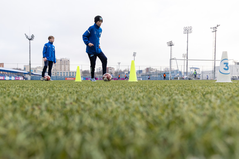 Тренировка «Зенита»-2012 после сборов в Катаре