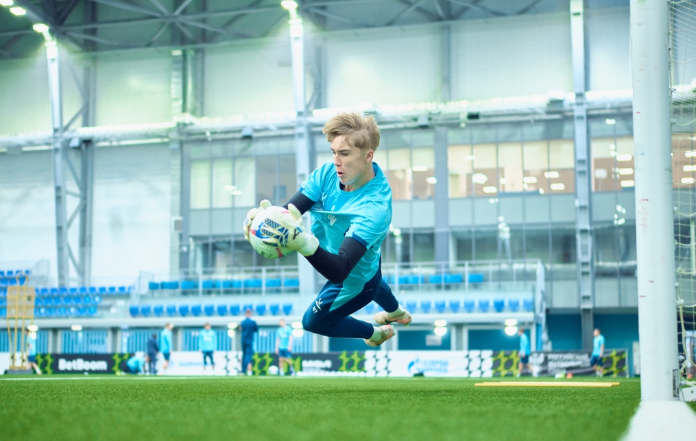 Тренировка «Зенита»-2 перед матчем с «Динамо» (Киров)