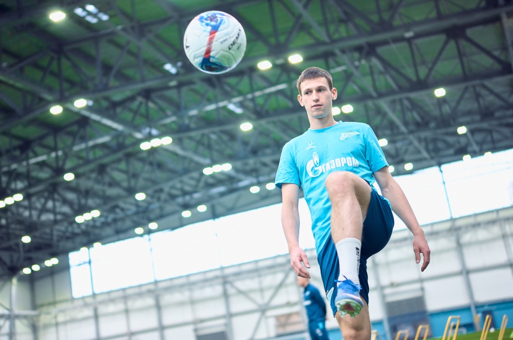 Тренировка «Зенита»-2 перед матчем с «Динамо» (Киров)