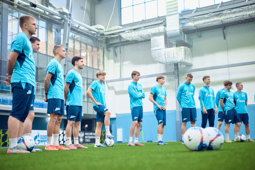 Тренировка «Зенита»-2 перед матчем с «Динамо» (Киров)