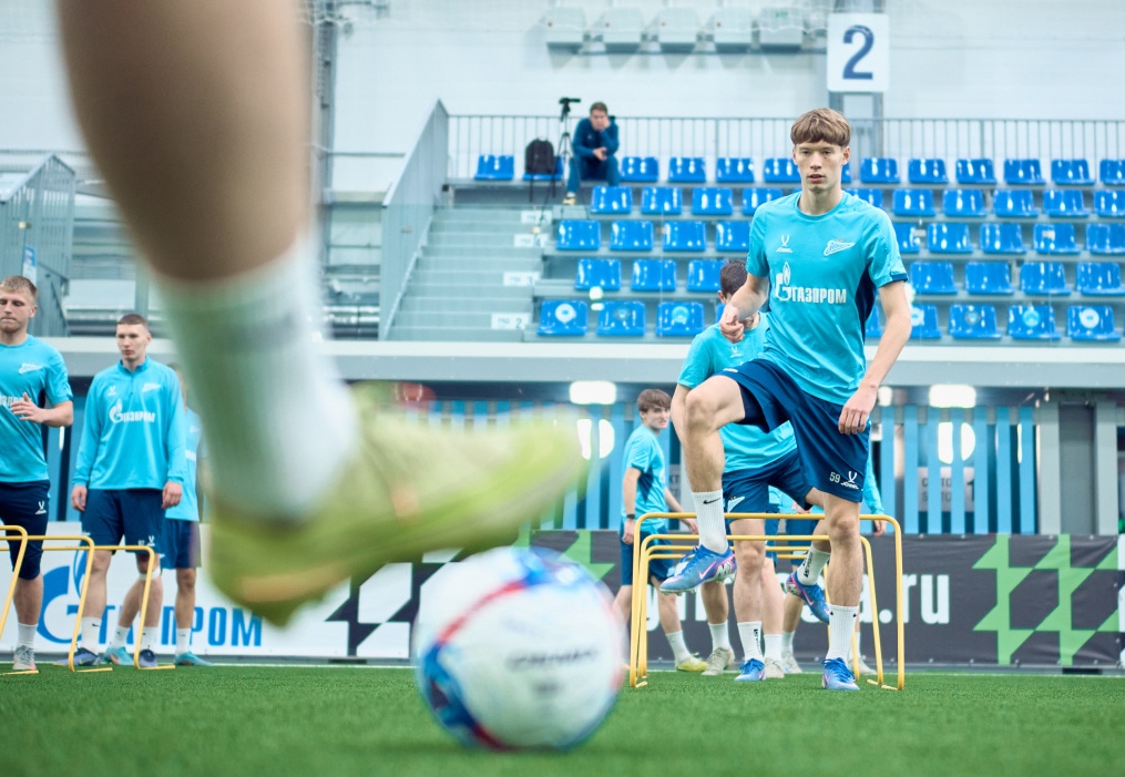 Тренировка «Зенита»-2 перед матчем с «Динамо» (Киров)