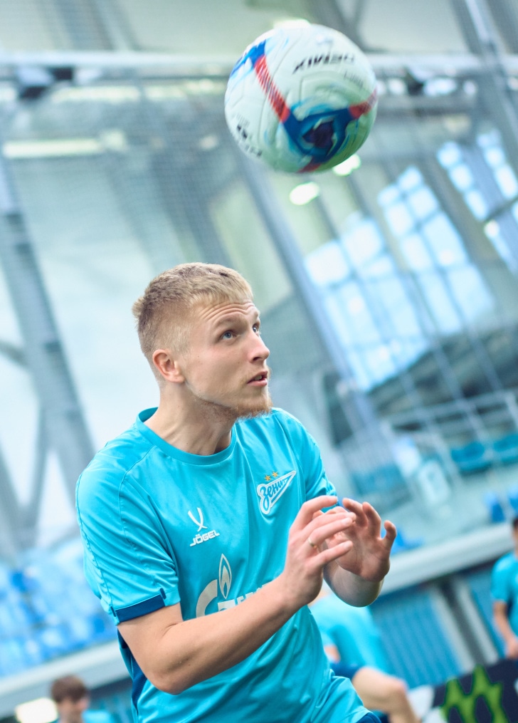 Тренировка «Зенита»-2 перед матчем с «Динамо» (Киров)