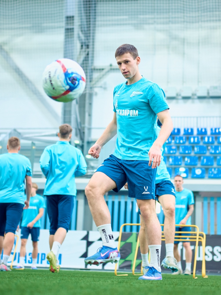 Тренировка «Зенита»-2 перед матчем с «Динамо» (Киров)