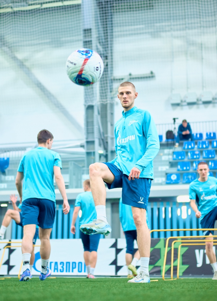 Тренировка «Зенита»-2 перед матчем с «Динамо» (Киров)