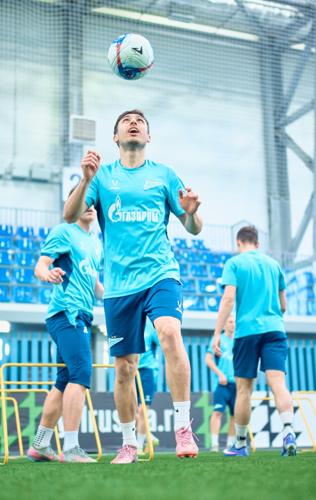 Тренировка «Зенита»-2 перед матчем с «Динамо» (Киров)