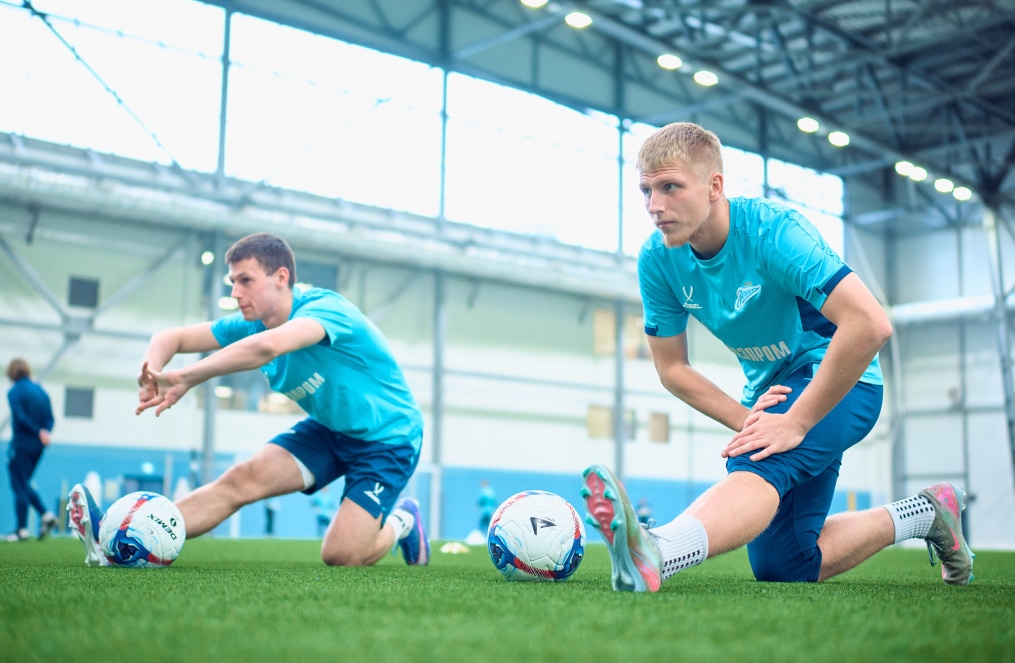 Тренировка «Зенита»-2 перед матчем с «Динамо» (Киров)