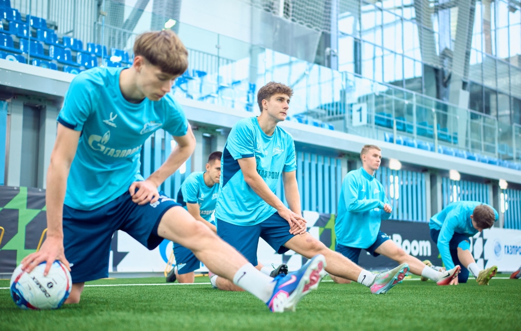 Тренировка «Зенита»-2 перед матчем с «Динамо» (Киров)