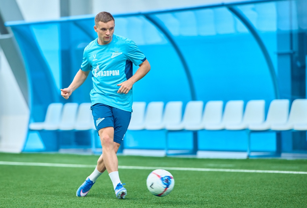 Тренировка «Зенита»-2 перед матчем с «Динамо» (Киров)