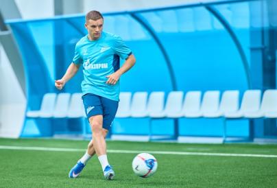 Тренировка «Зенита»-2 перед матчем с «Динамо» (Киров)