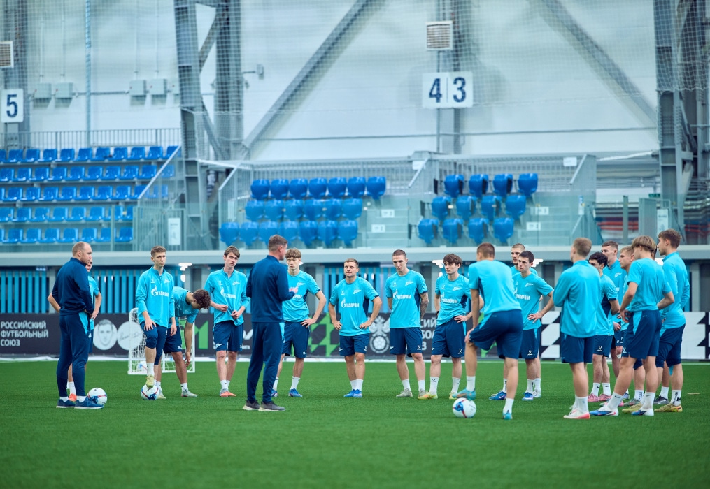 Тренировка «Зенита»-2 перед матчем с «Динамо» (Киров)