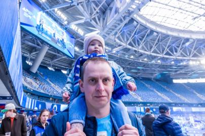 Фан-Променад перед матчем «Зенит» — «Динамо» Мх