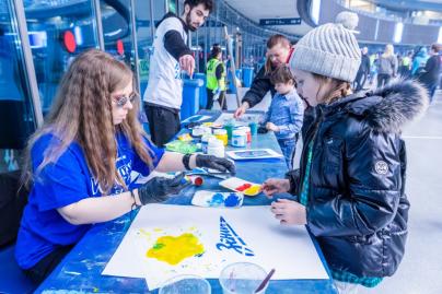 Фан-Променад перед матчем «Зенит» — «Динамо» Мх