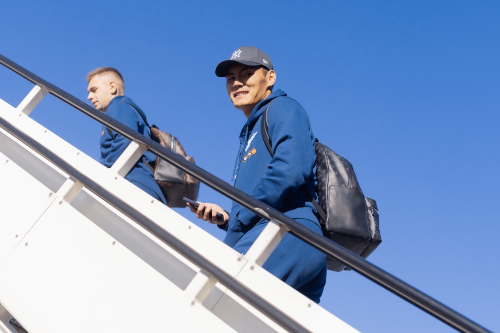 Вылет команды в Москву на матч с «Динамо»