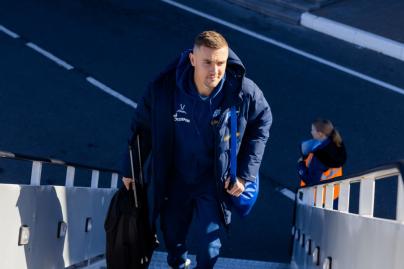 Вылет команды в Москву на матч с «Динамо»