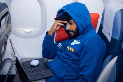 Вылет команды в Москву на матч с «Динамо»