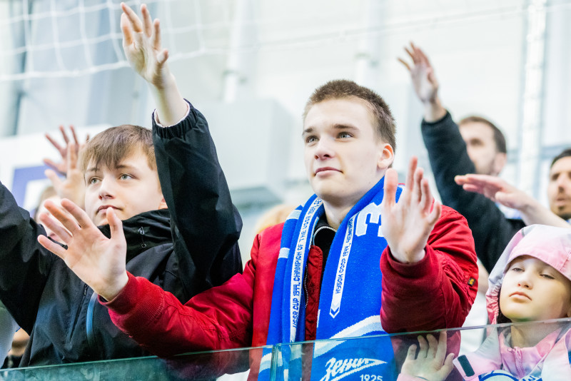 Болельщики на матче «Зенит»-2 — «Динамо» (Киров)