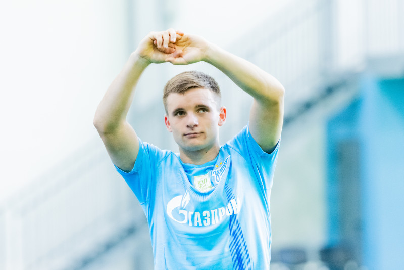 Болельщики на матче «Зенит»-2 — «Динамо» (Киров)