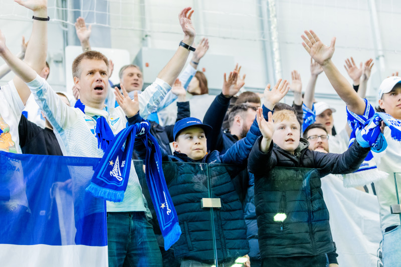 Болельщики на матче «Зенит»-2 — «Динамо» (Киров)