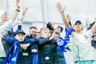 Болельщики на матче «Зенит»-2 — «Динамо» (Киров)