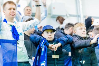 Болельщики на матче «Зенит»-2 — «Динамо» (Киров)