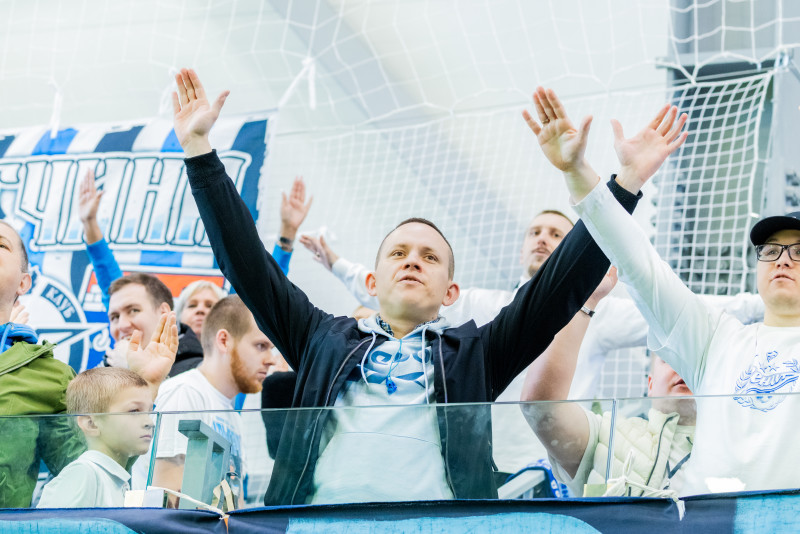 Болельщики на матче «Зенит»-2 — «Динамо» (Киров)