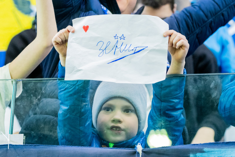 Болельщики на матче «Зенит»-2 — «Динамо» (Киров)