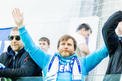 Болельщики на матче «Зенит»-2 — «Динамо» (Киров)